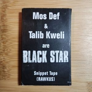 Vtg Blackstar Mos Def & Talib Kweli Snippet Tape (Rawkus Records) RARE Cassette
